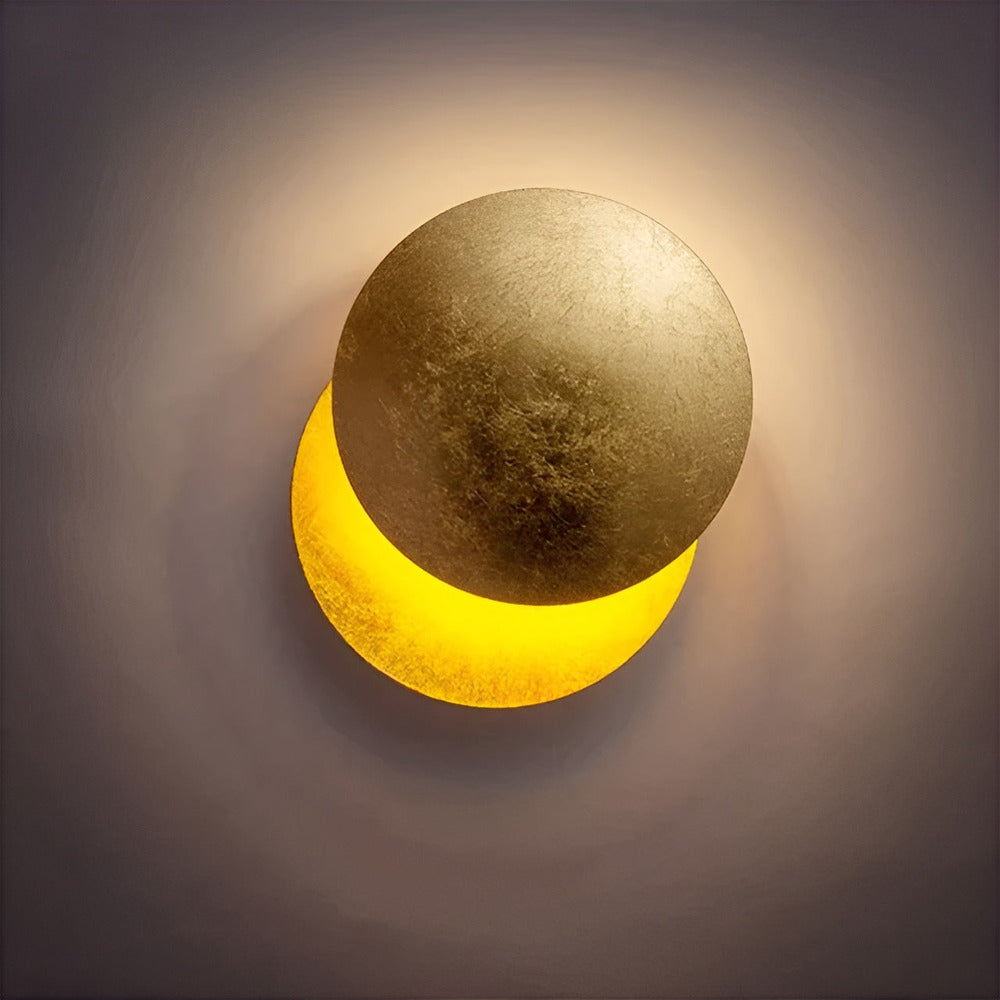 Celestial Glow - 360° Roterbar LED-Vägglampa för en Tidlös Atmosfär
