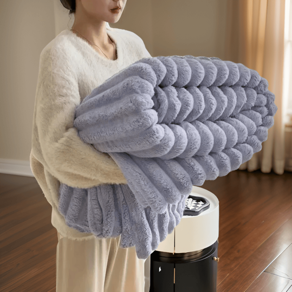 CozyBlanket - Lyxig Plyschfleecefilt för Soffan - Mjuk, Varm och Mysig filt för Soffan och Vardagsrummet