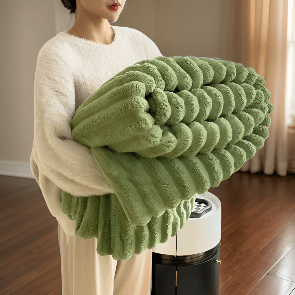 CozyBlanket - Lyxig Plyschfleecefilt för Soffan - Mjuk, Varm och Mysig filt för Soffan och Vardagsrummet