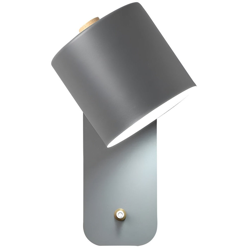 EasyPush WallLight - Roterbar LED-Lampa med Minicylinder