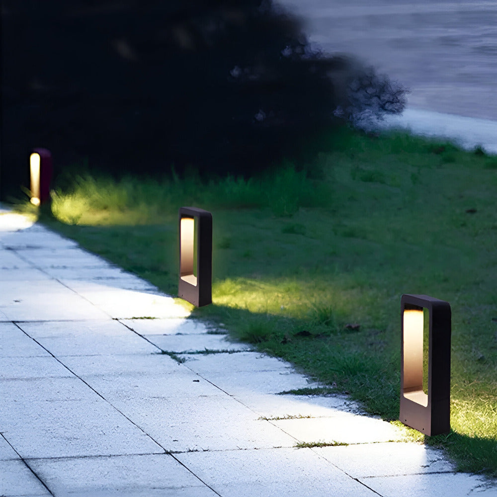 Eco Trädgårdslampa - Stilig Utomhusbelysning för Terrasser och Landskap