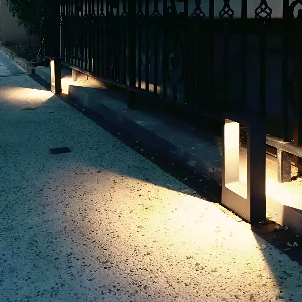 Eco Trädgårdslampa - Stilig Utomhusbelysning för Terrasser och Landskap
