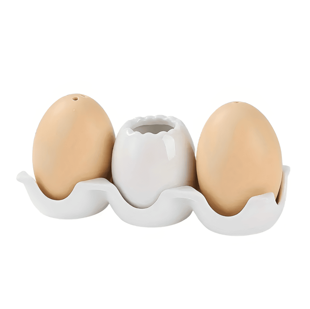 EggstraTrio - Kryddflaskor med ägg i Keramik