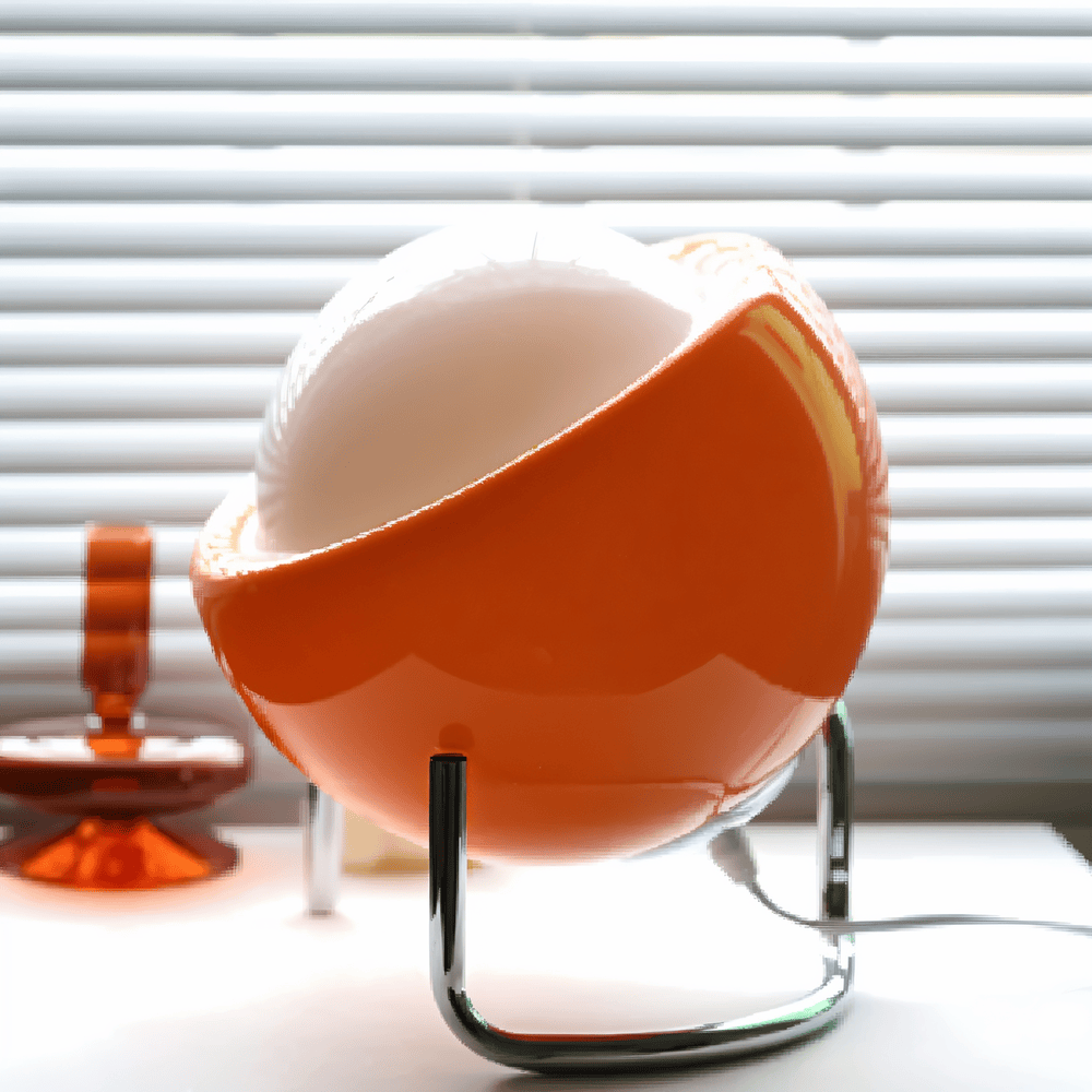 EyeArt Bordslampa - Bordslampa i Orange Glas