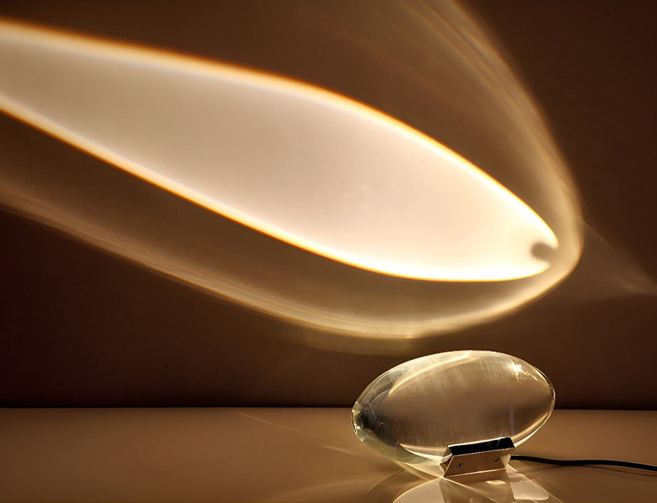 EyeSparkle Lampa - Projektionslampa med Himmelsk Kristallprismor