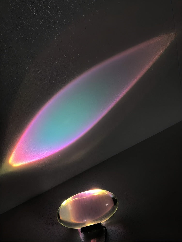 EyeSparkle Lampa - Projektionslampa med Himmelsk Kristallprismor
