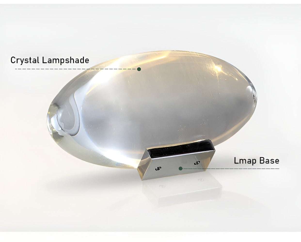 EyeSparkle Lampa - Projektionslampa med Himmelsk Kristallprismor
