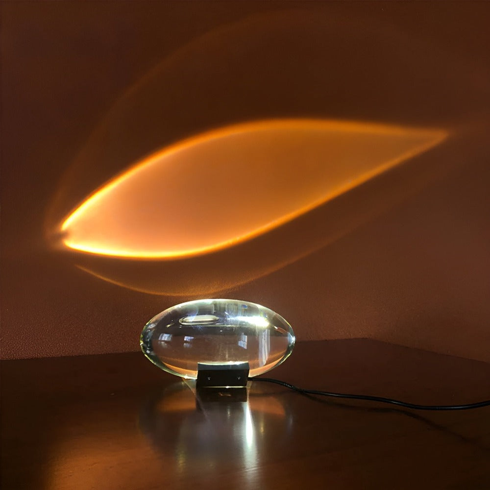EyeSparkle Lampa - Projektionslampa med Himmelsk Kristallprismor