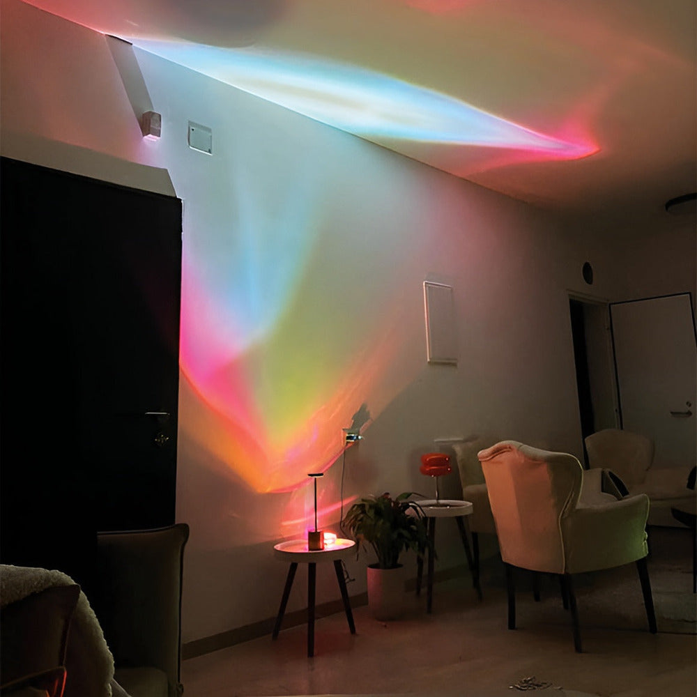 EyeSparkle Lampa - Projektionslampa med Himmelsk Kristallprismor