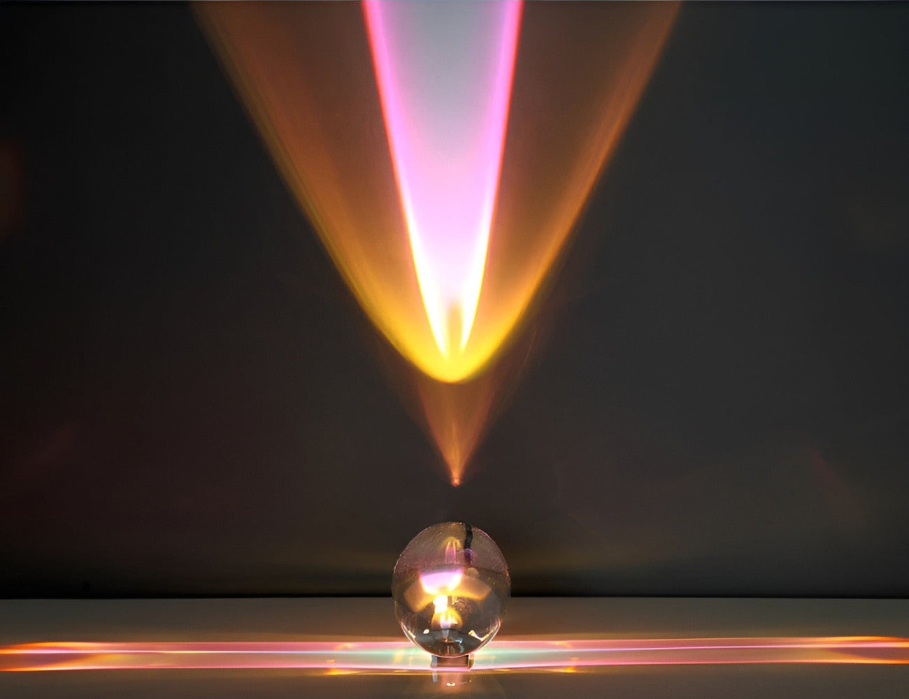 EyeSparkle Lampa - Projektionslampa med Himmelsk Kristallprismor