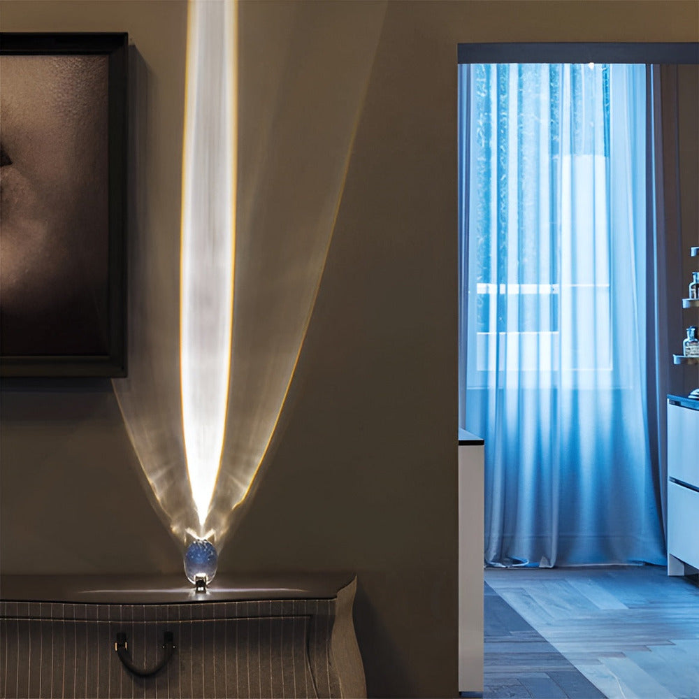 EyeSparkle Lampa - Projektionslampa med Himmelsk Kristallprismor