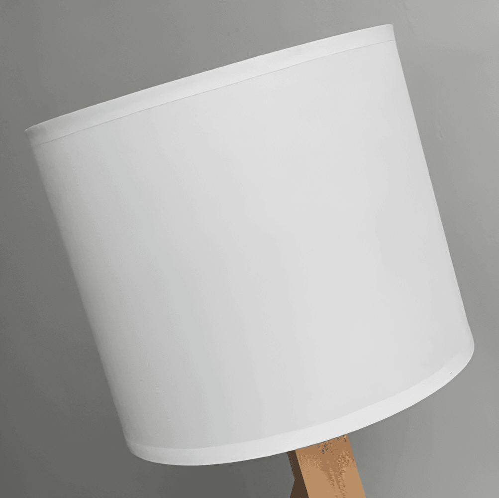 Flexibel WoodMan-Lampa - Skrivbordslampa med Robot i Massivt trä