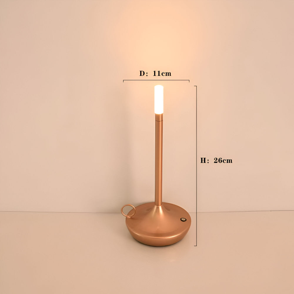 GeniWand Bordslampa - Uppladdningsbar LED Bordslampa - Dimbar Lampa