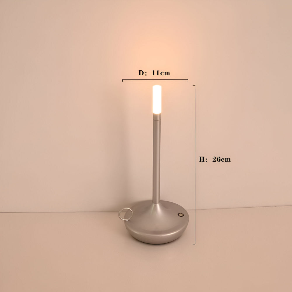GeniWand Bordslampa - Uppladdningsbar LED Bordslampa - Dimbar Lampa