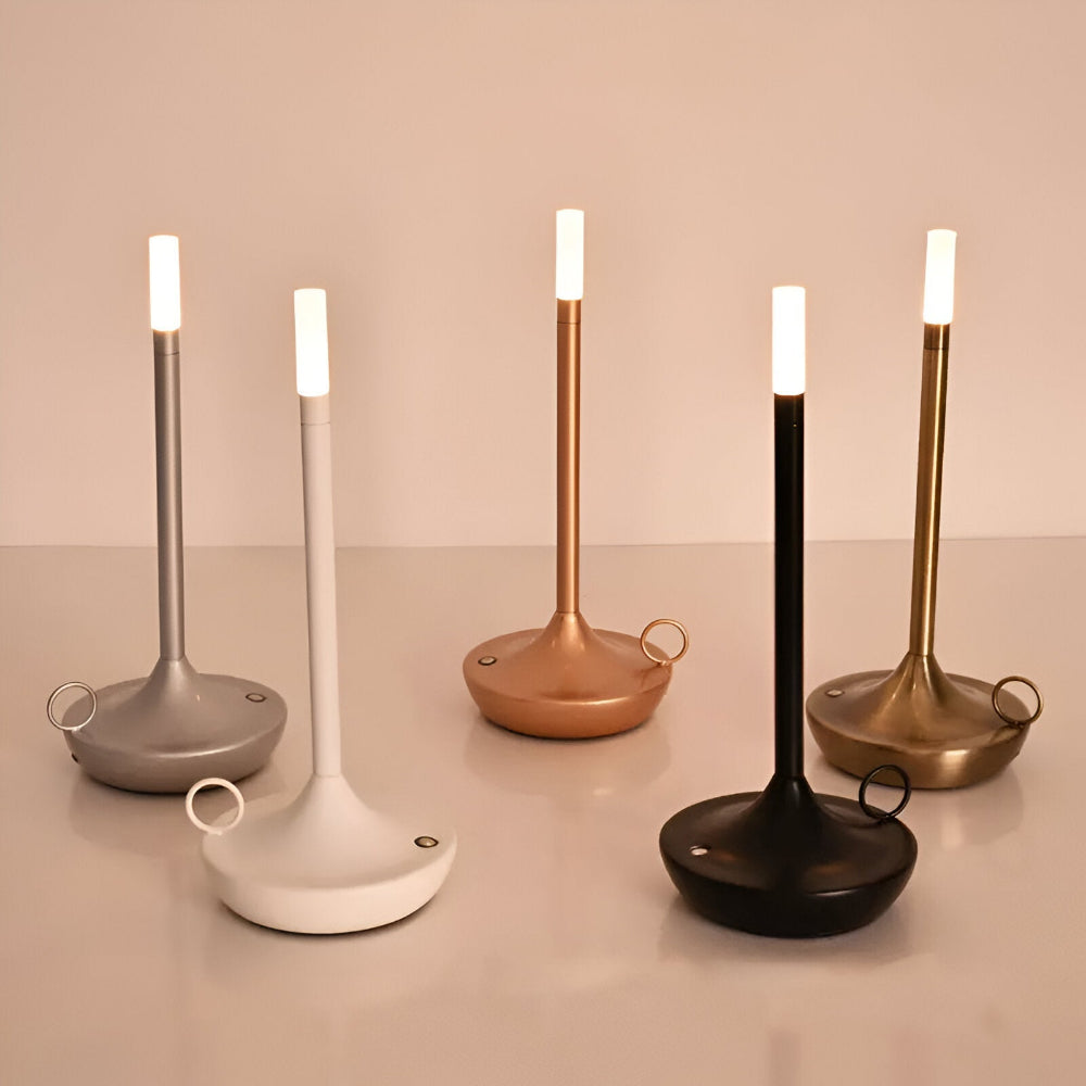 GeniWand Bordslampa - Uppladdningsbar LED Bordslampa - Dimbar Lampa