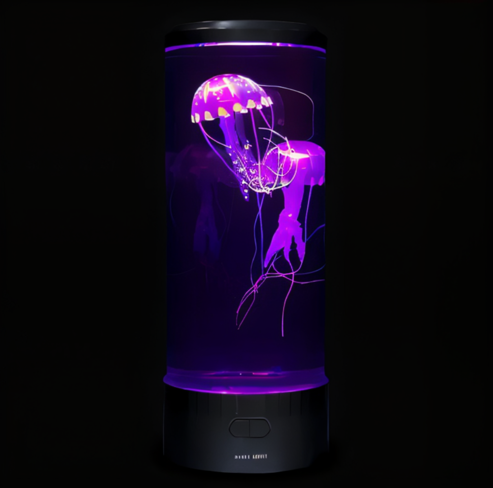 Jelly Bordslampa - Fascinerande Manetakvarium LED Nattljus