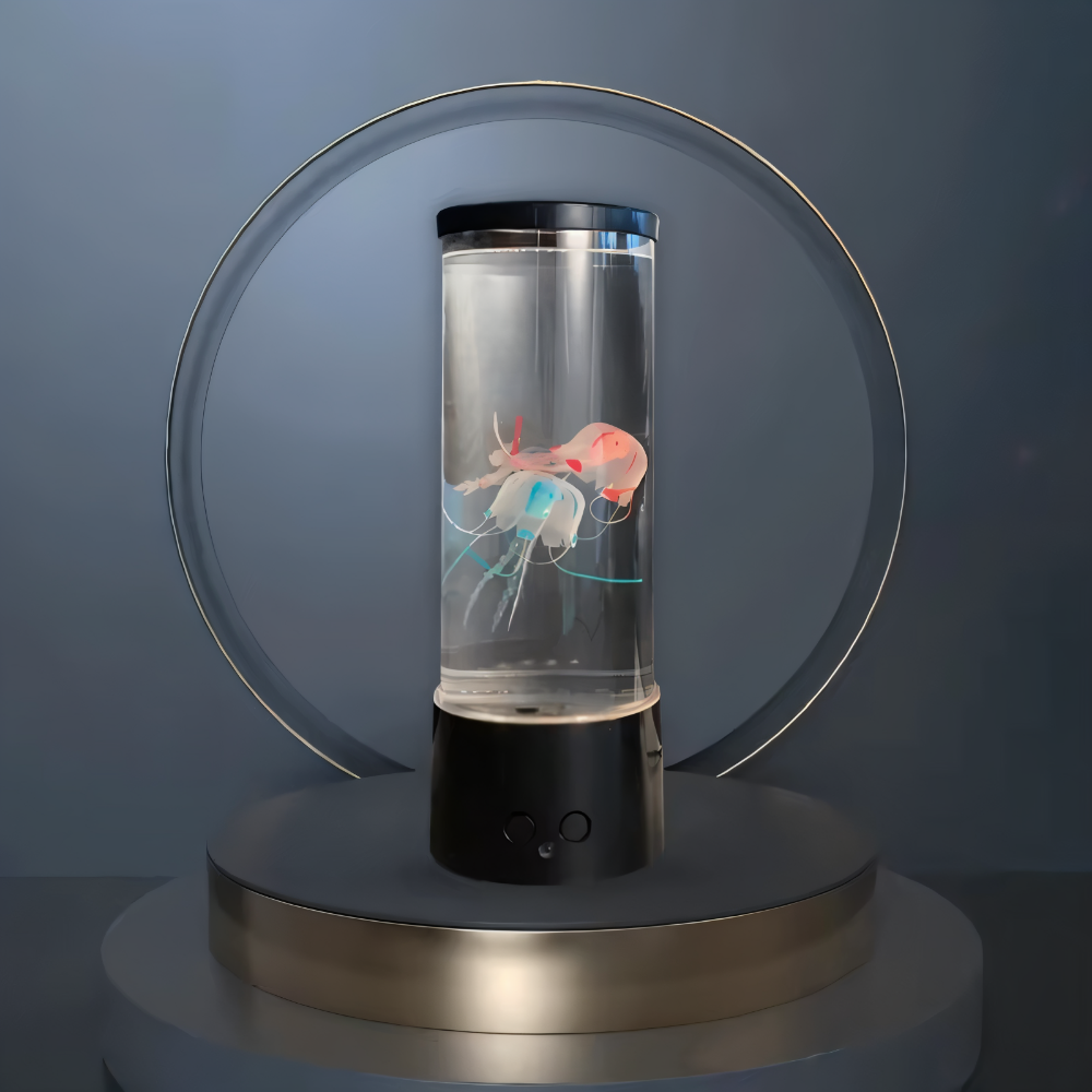 Jelly Bordslampa - Fascinerande Manetakvarium LED Nattljus