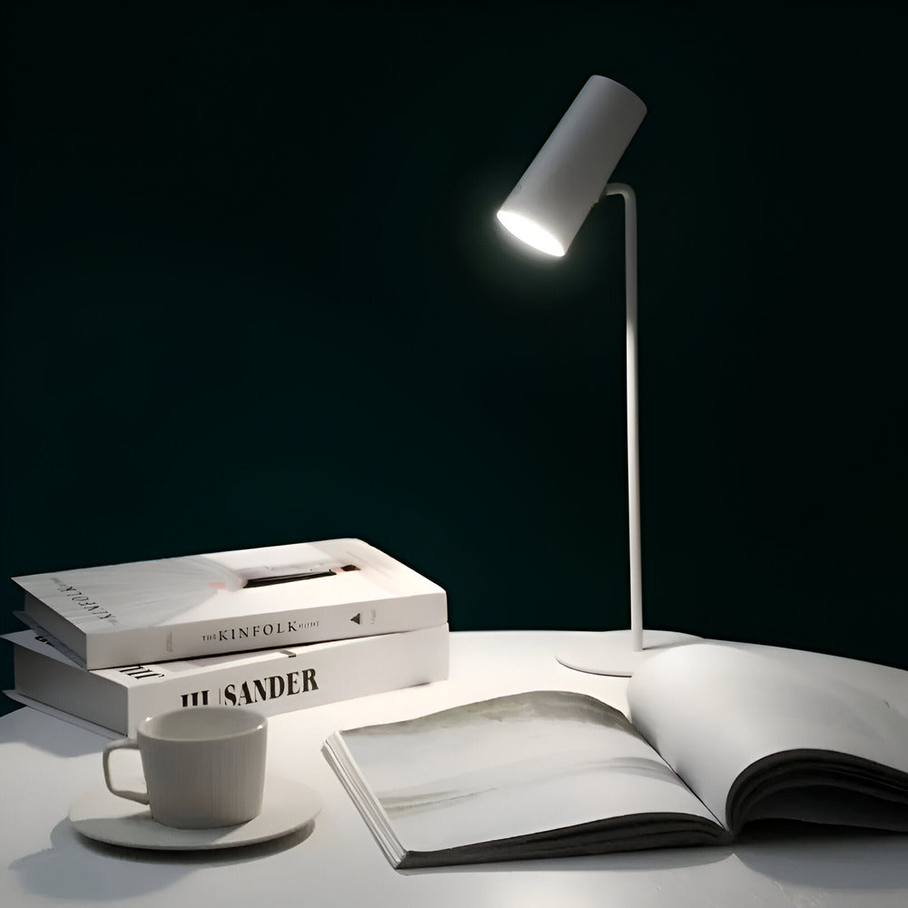 Justerbar Minimalistisk Bordslampa med Olika Ljusinställningar