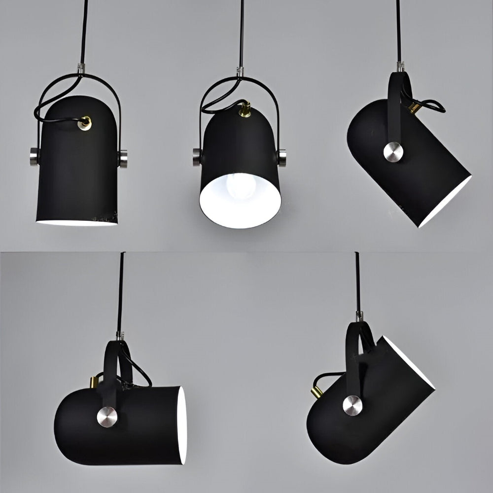 Justerbar Pendellampa i Nordisk Stil - E27 Liten Hänglampa för Inredning och LED-Belysning