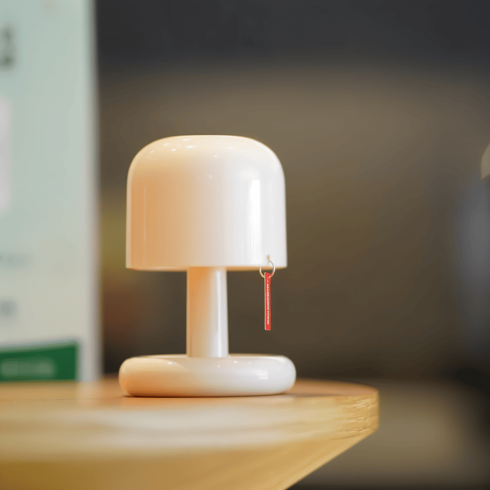 Lil'Sunset NightLight - Förtrollande Bordslampa med Minisvamp