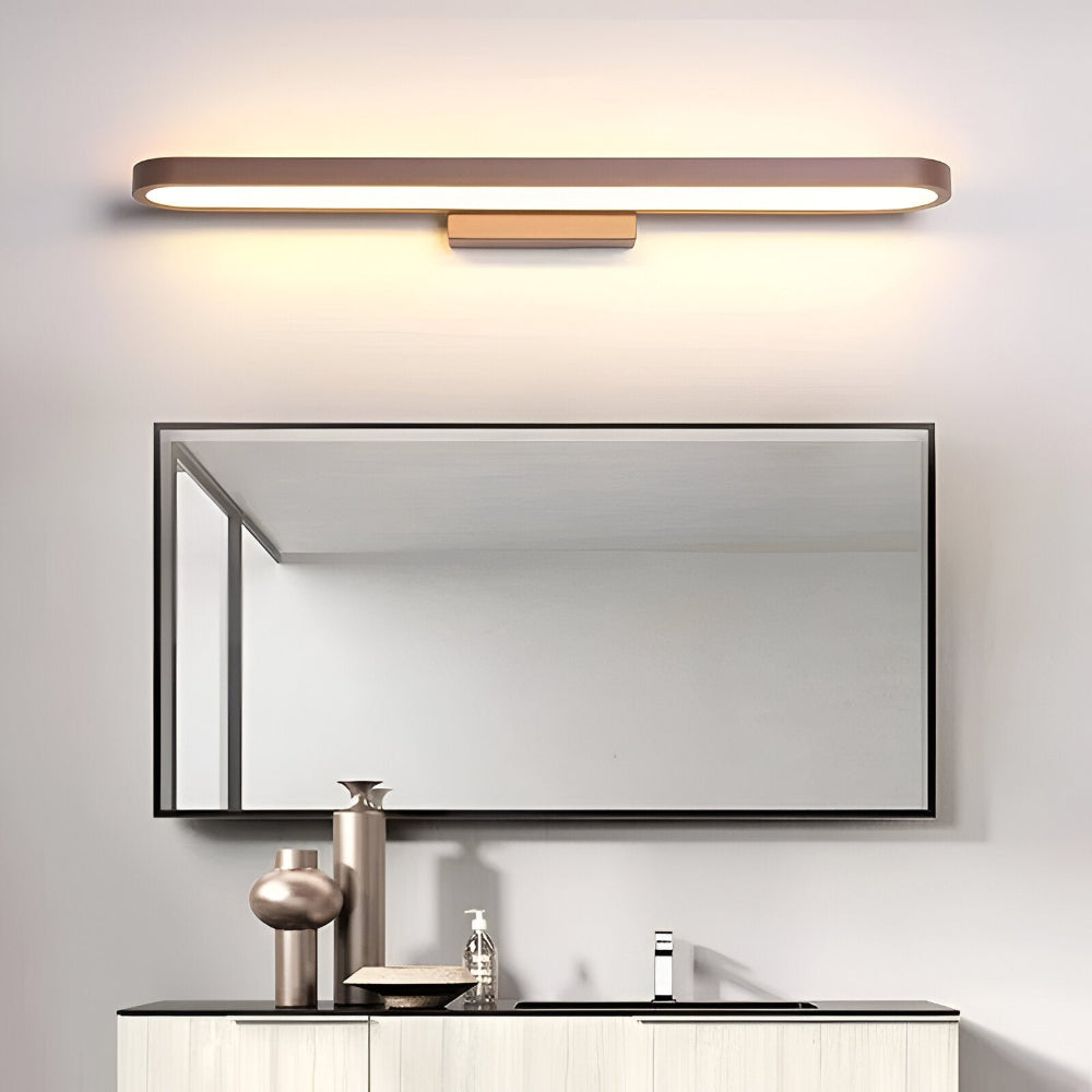 Modern LED Linjär Vägglampa - Vägglampor i Nordisk Stil för Make-up och Vanity