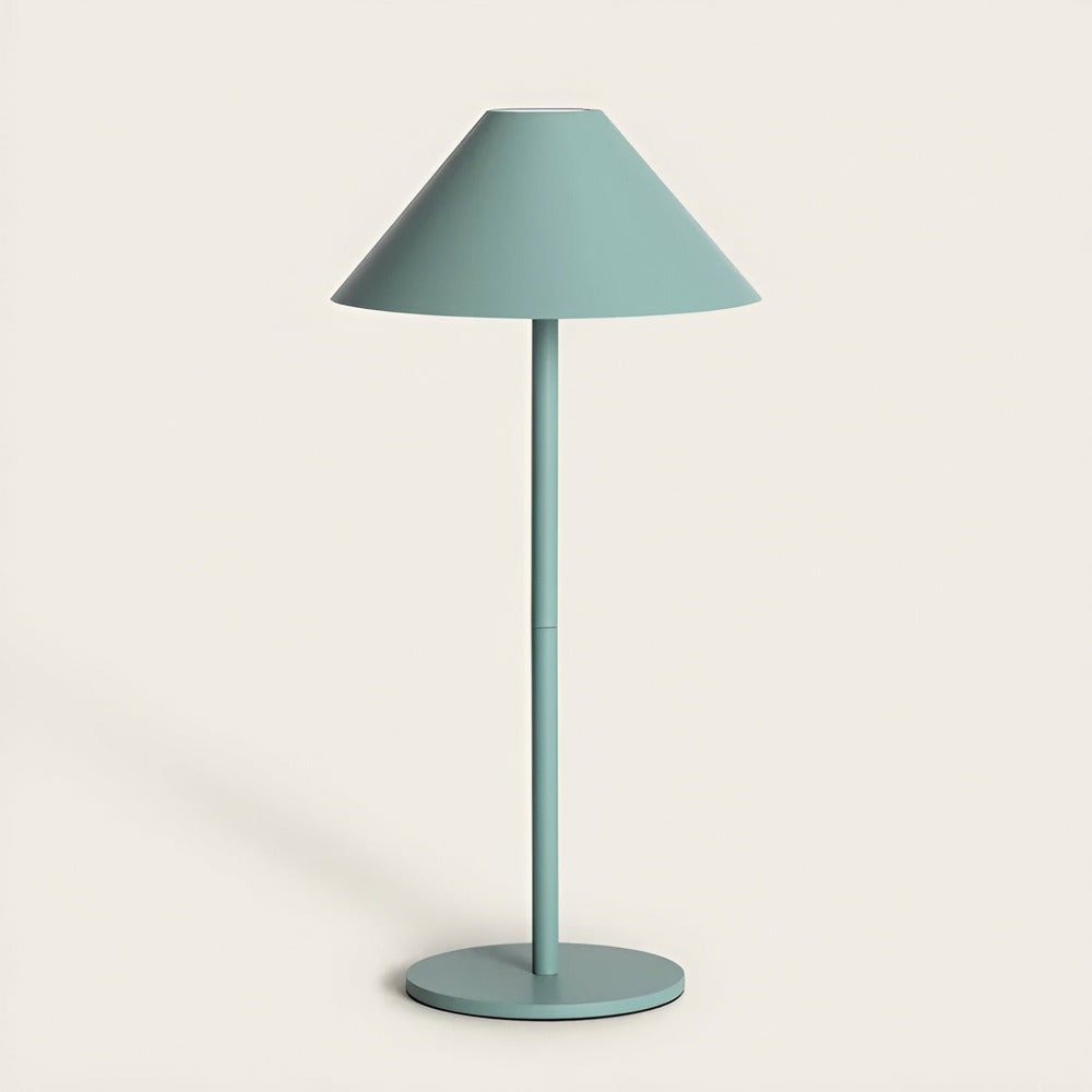 LumiLuxe - Dimbar Nordic Cone LED-bordslampa med Touchkontroll