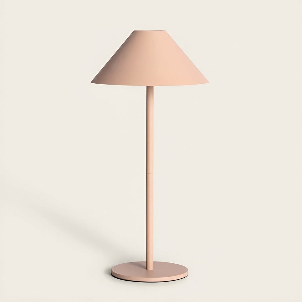 LumiLuxe - Dimbar Nordic Cone LED-bordslampa med Touchkontroll