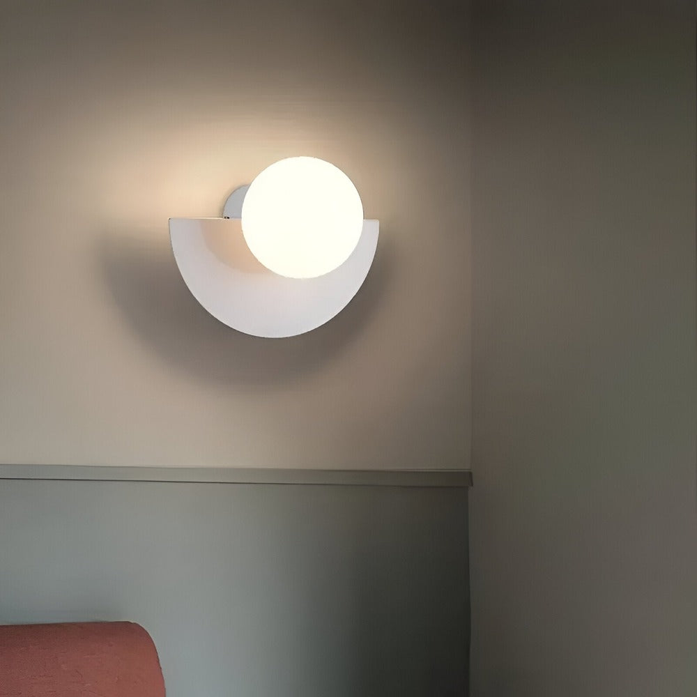 LumiSphere Licht - Kulbelysning - Moderna Vägglampor - Plug-in Vägglampor - Vägglampa med Lampetter