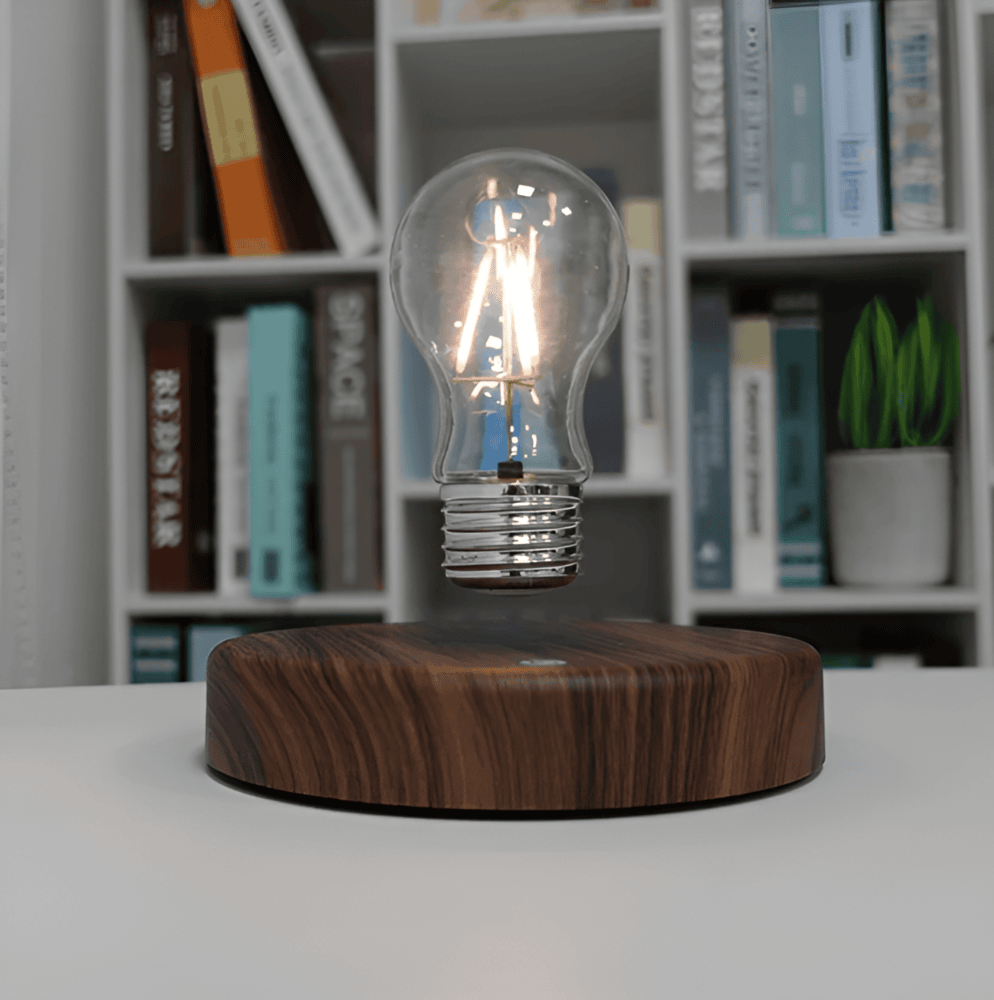 Magnetisk LED-Glödlampa - Flytande Glödlampa med Touchkontroll
