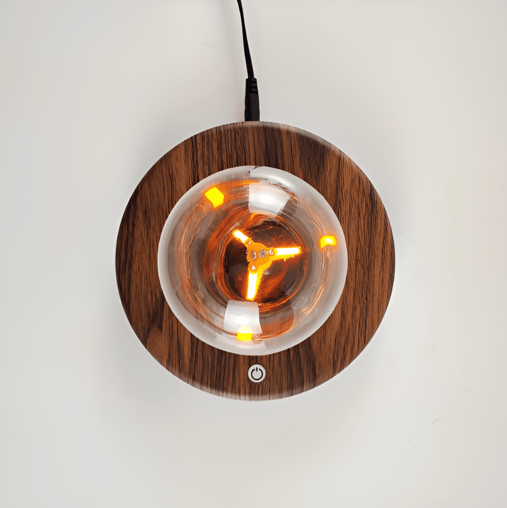 Magnetisk LED-Glödlampa - Flytande Glödlampa med Touchkontroll