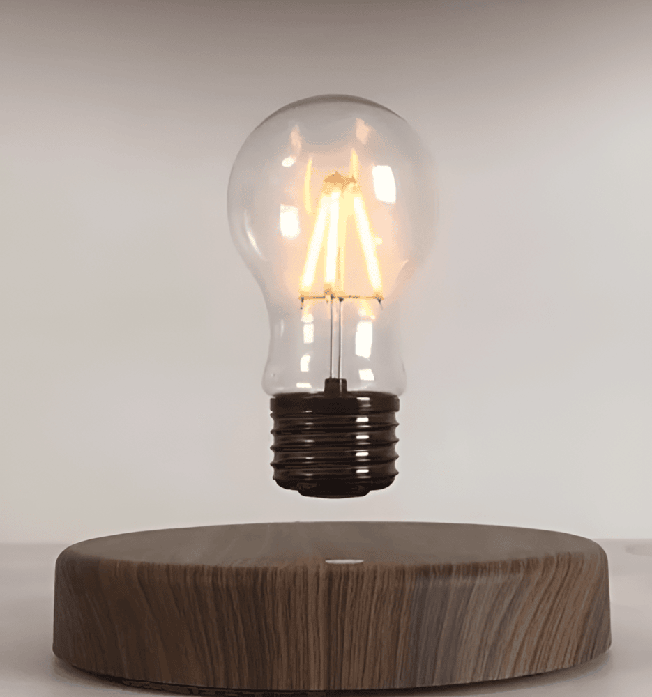 Magnetisk LED-Glödlampa - Flytande Glödlampa med Touchkontroll