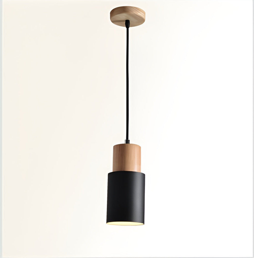 MiniCylinder taklampa - Minimalistisk Makronpendel i Aluminium