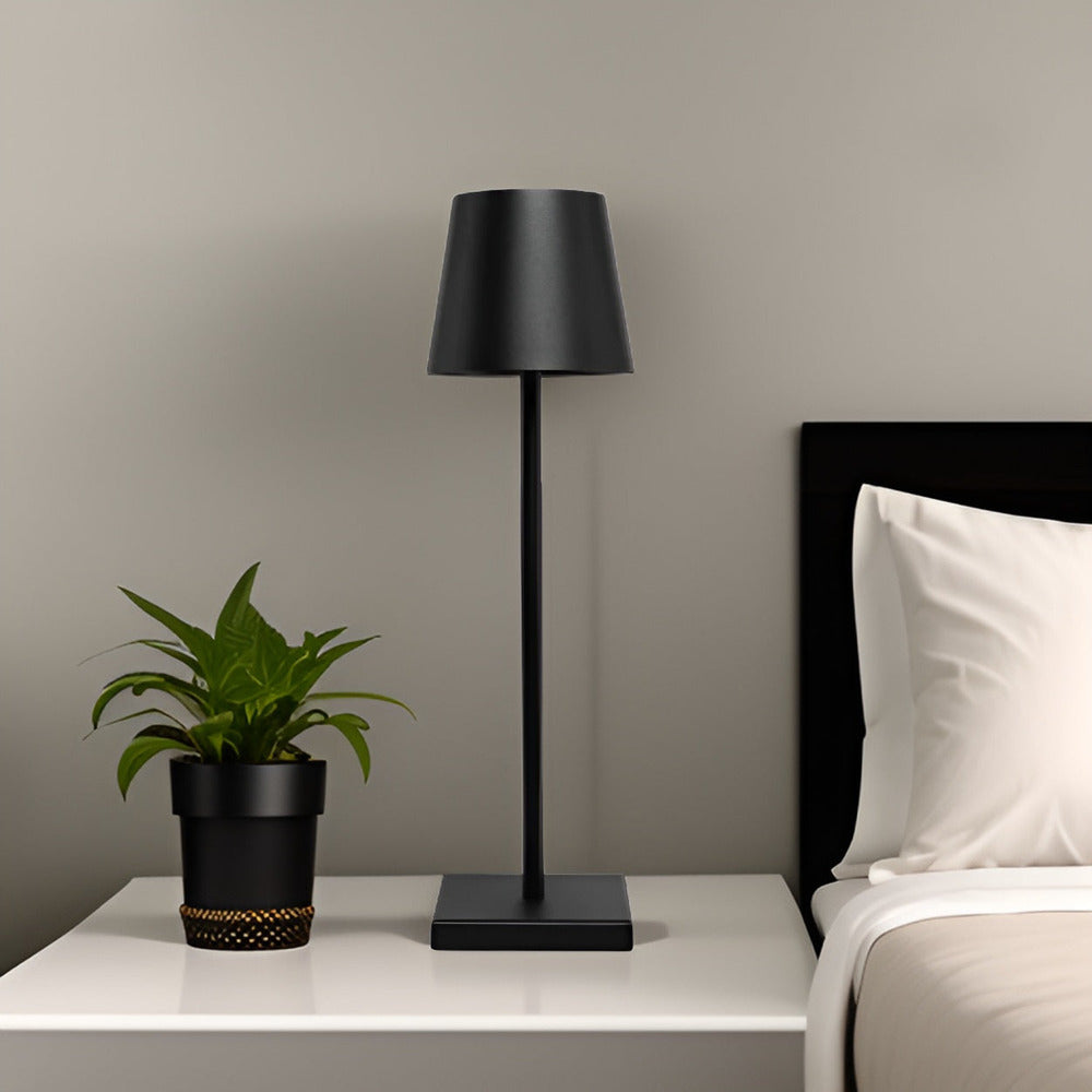 Vintage Dimbar Sladdlös LED-Bordslampa med Vattentät Design