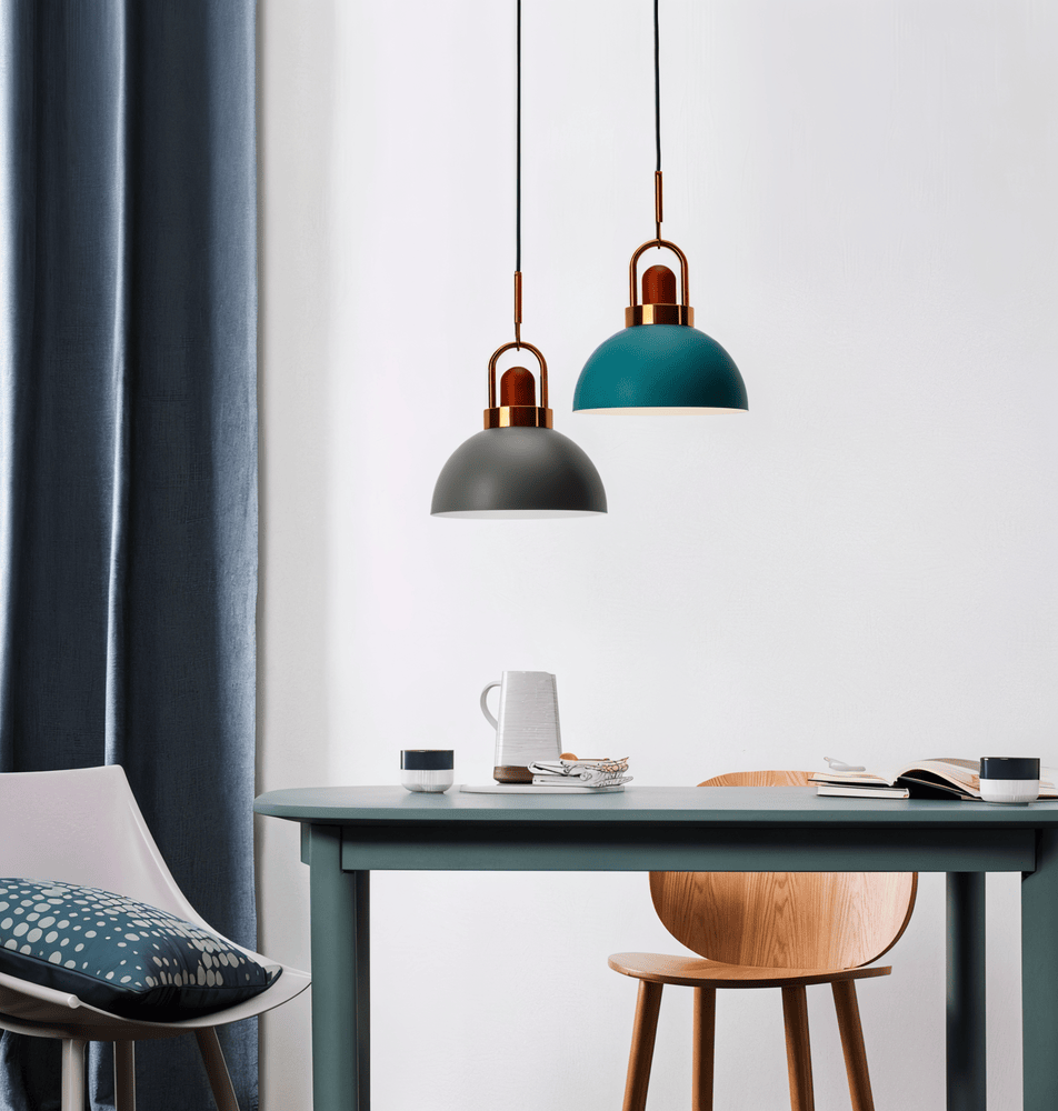 Nordiska taklampor – Macaron LED-pendellampa i metall