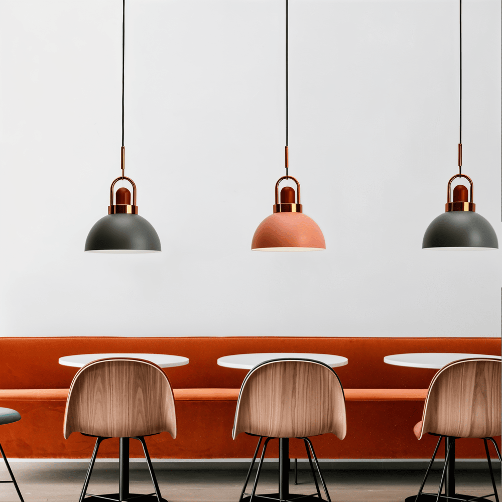 Nordiska taklampor – Macaron LED-pendellampa i metall