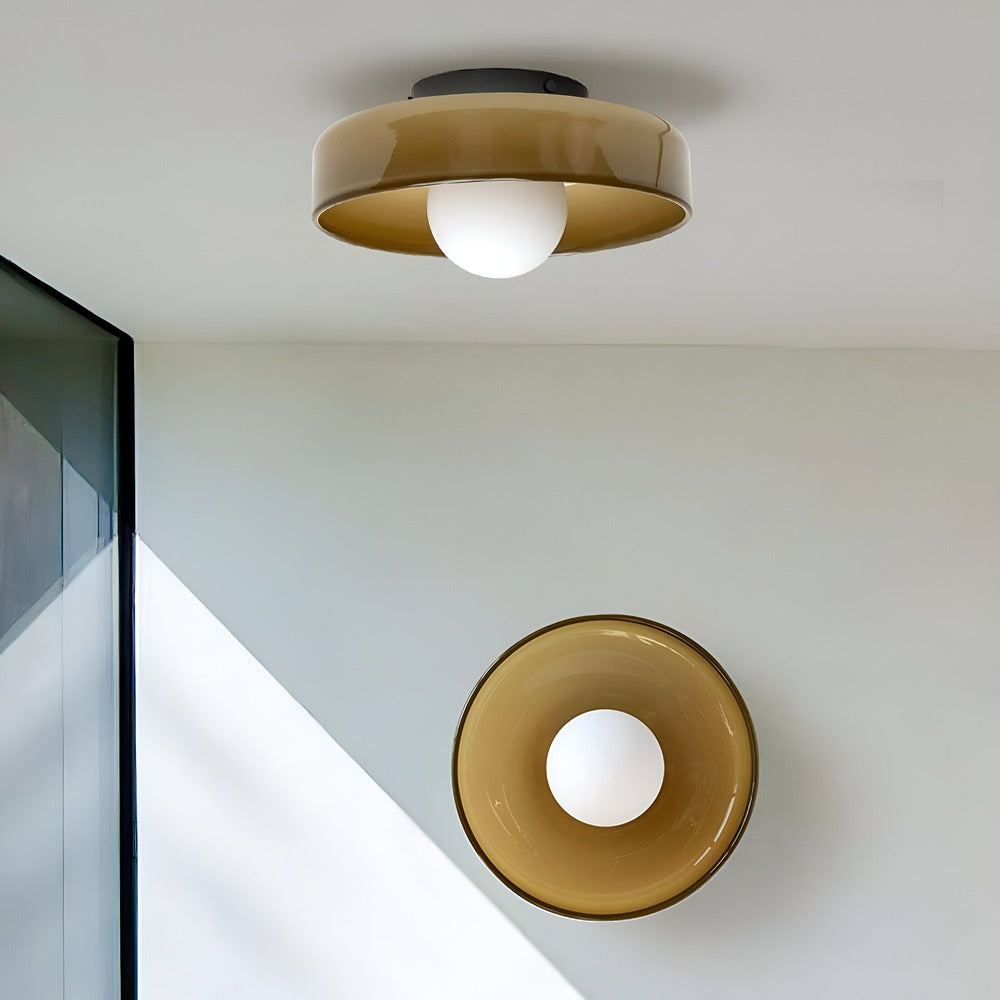 OrangeBeam Nordic Taklampa - Halvhöga Taklampor av Glas