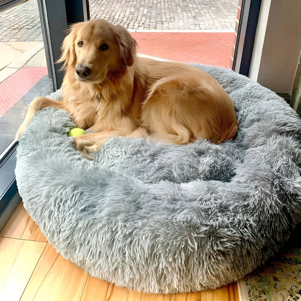 Paws Bed - Ultra Weiches und Bequemes Donut Cuddler Hundebett für Ihren Pelzigen Freund