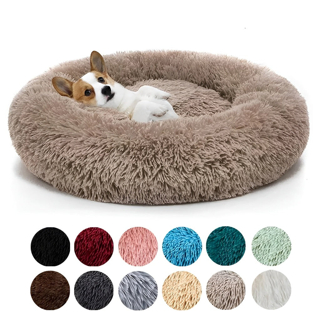 Paws Bed - Ultra Weiches und Bequemes Donut Cuddler Hundebett für Ihren Pelzigen Freund