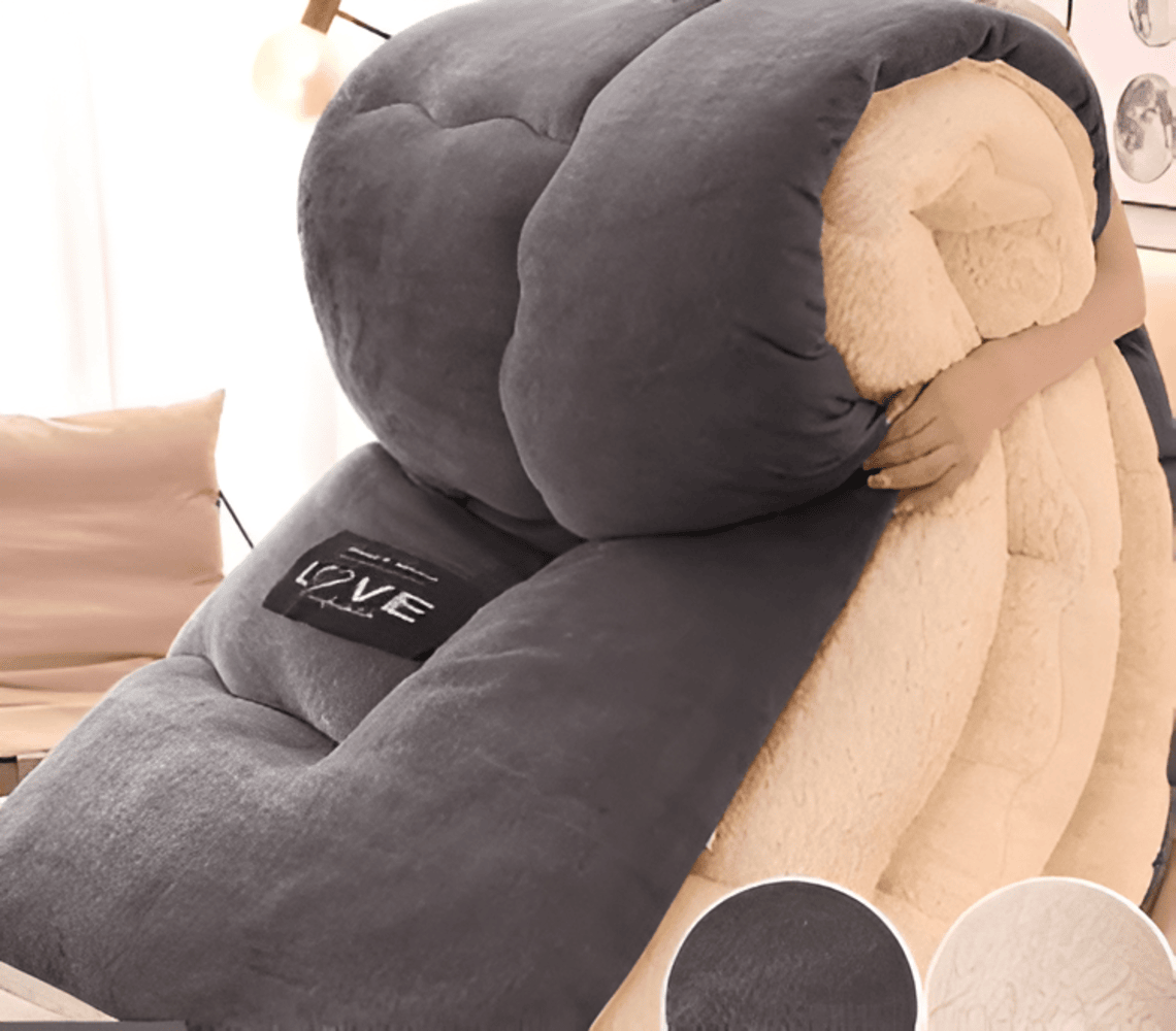 PlushFluff Påslakan - Mjukt Tjockt Påslakan i Ulltyg för Vinterbruk