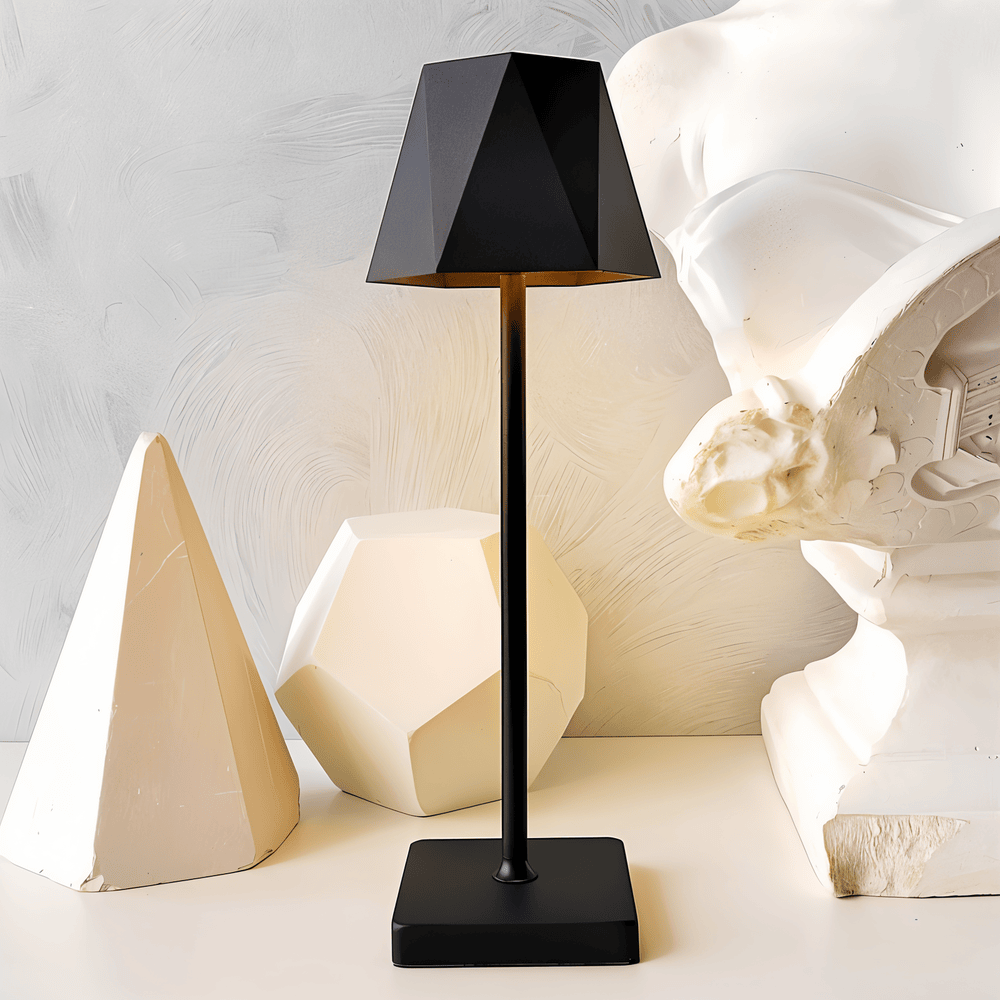PolyLamp - Portabel Hexagonal LED-Bordslampa - Vattentät och Uppladdningsbar