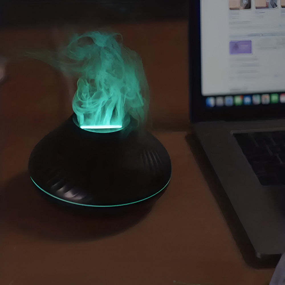 Premium Ultraschall Aroma Diffuser och Luftrenare för Aromaterapi