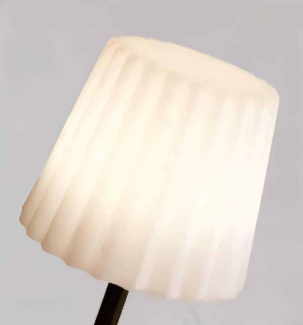 RibbeGlo Bordslampa - Kompakt & Robust LED Nattljus med Fjärrkontroll