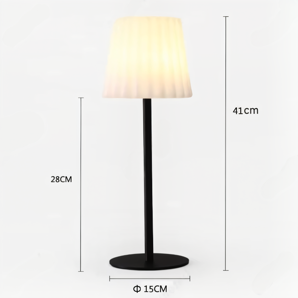 RibbeGlo Bordslampa - Kompakt & Robust LED Nattljus med Fjärrkontroll