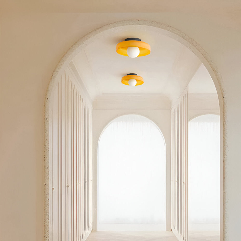 Samtida Rund LED Taklampa – Elegant belysningslösning