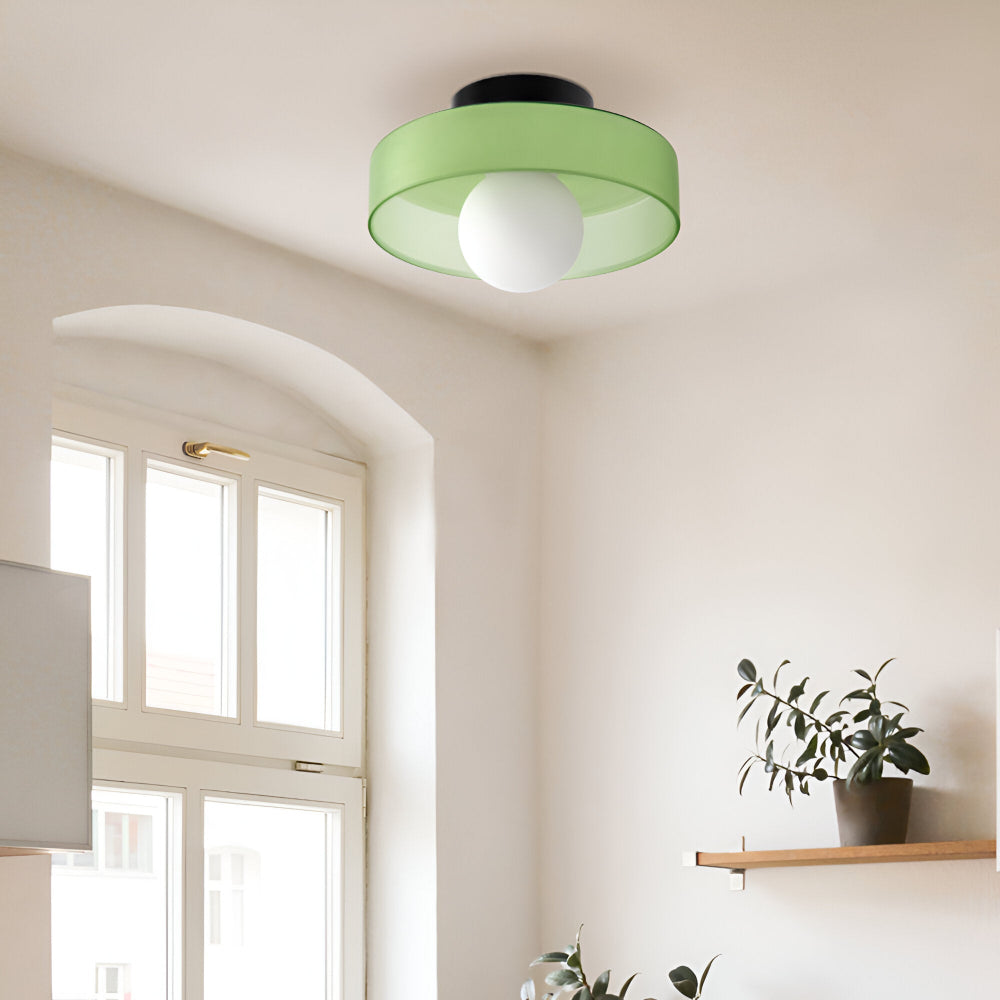 Samtida Rund LED Taklampa – Elegant belysningslösning