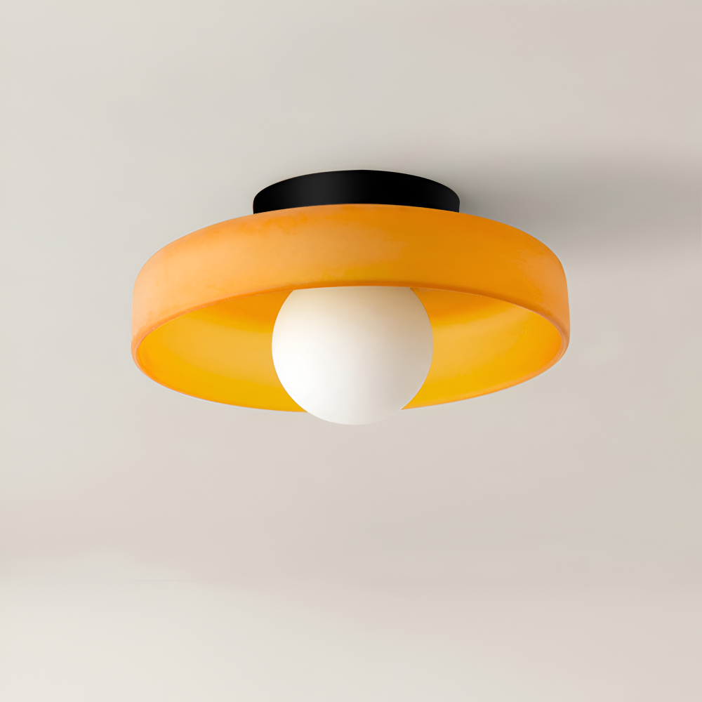 Samtida Rund LED Taklampa – Elegant belysningslösning