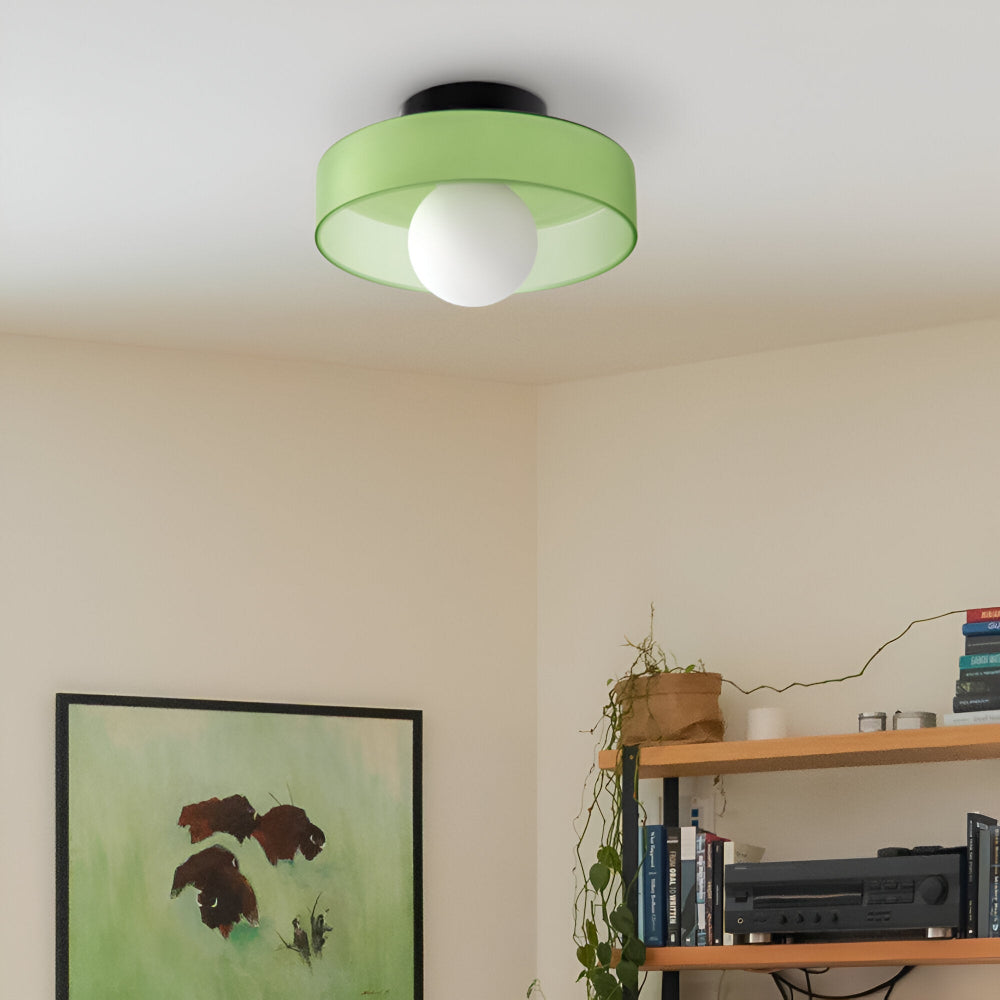 Samtida Rund LED Taklampa – Elegant belysningslösning