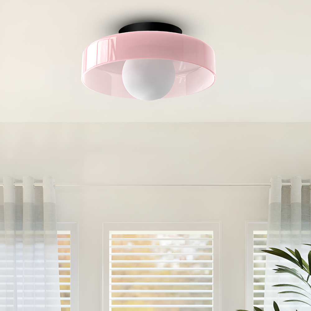 Samtida Rund LED Taklampa – Elegant belysningslösning