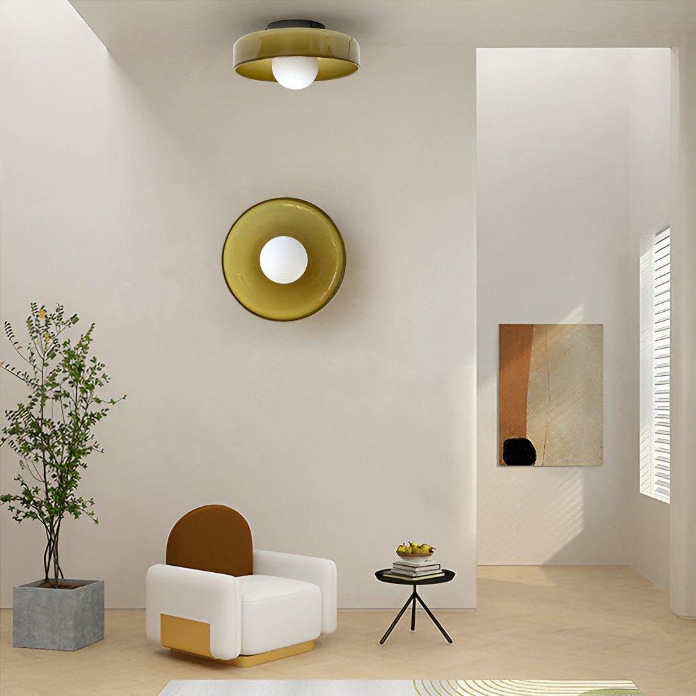 Samtida Rund LED Taklampa – Elegant belysningslösning