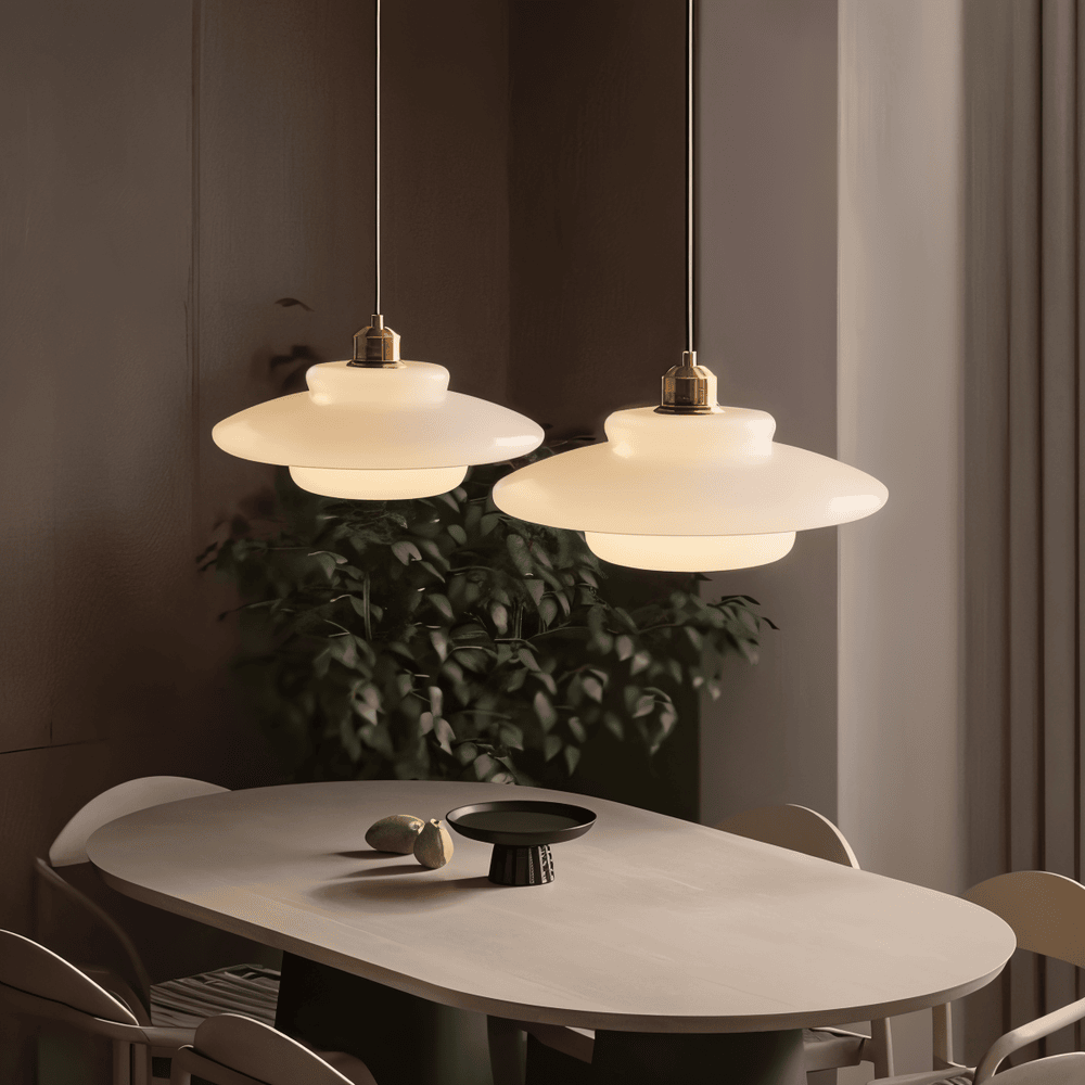 Scandinavian Dream - Nordisk Taklampa av Frostat Glas med Lager på Lager